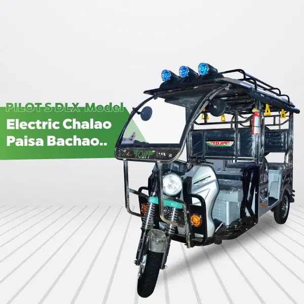 supertechev Passenger E Rickshaw Manufacturer